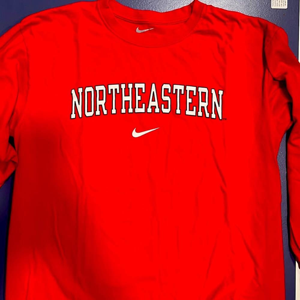 COPY - Men’s medium Northeastern, Nike, longsleeve